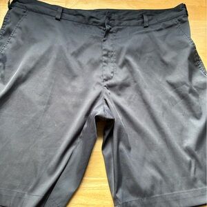 Nike Men's Charcoal Flat Front Shorts
